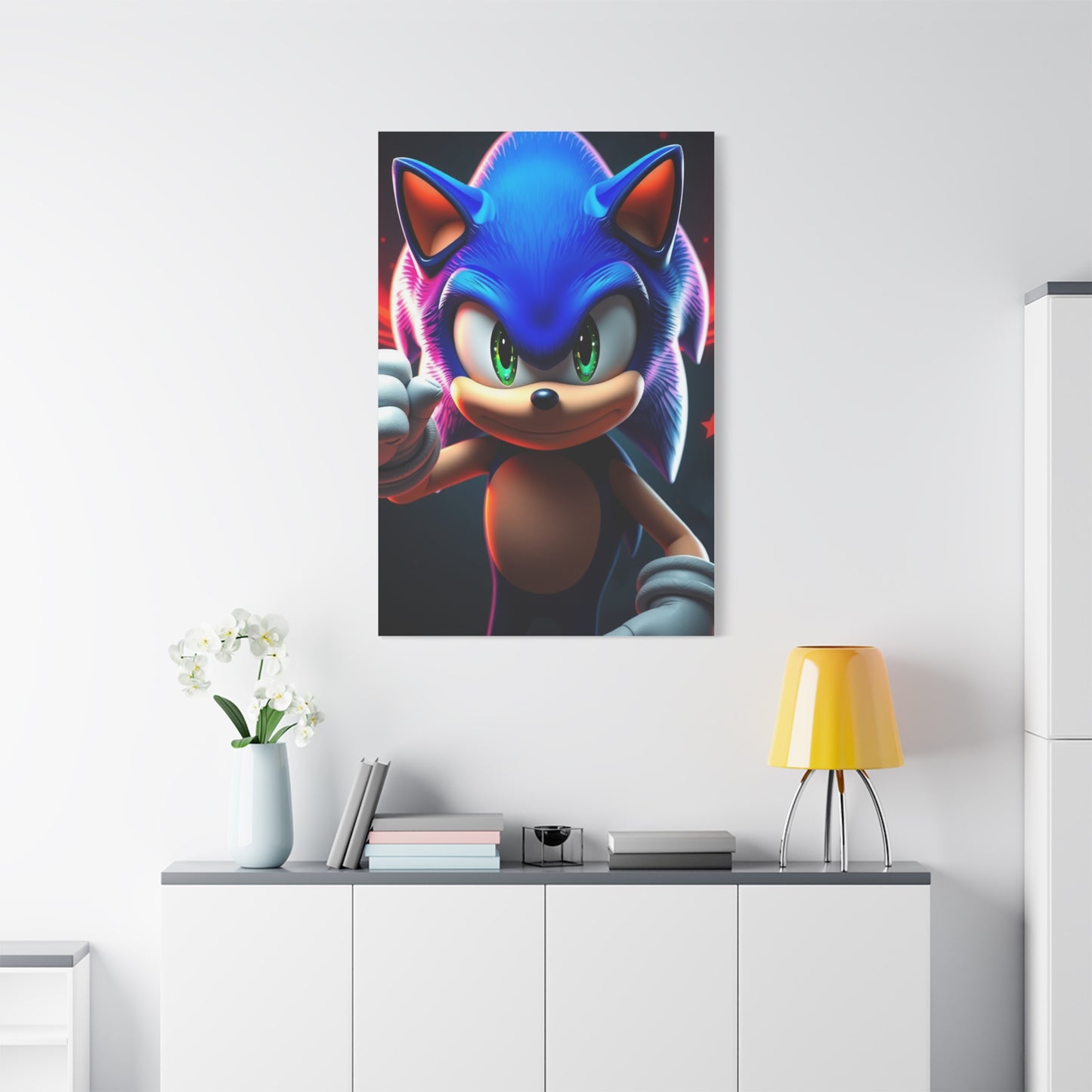 Supreme Sonic the Hedgehog Art Collection Wall Art & Canvas Print
