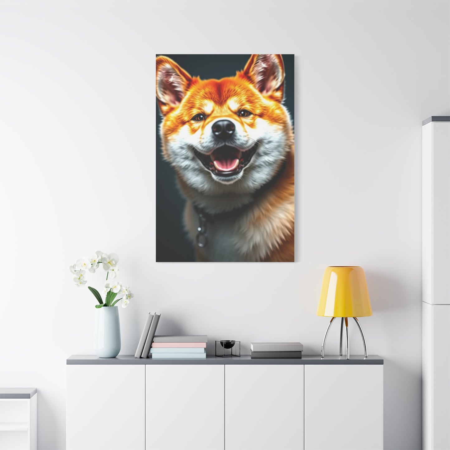 Elite Shiba Inu Dog Art Vision Wall Art & Canvas Print