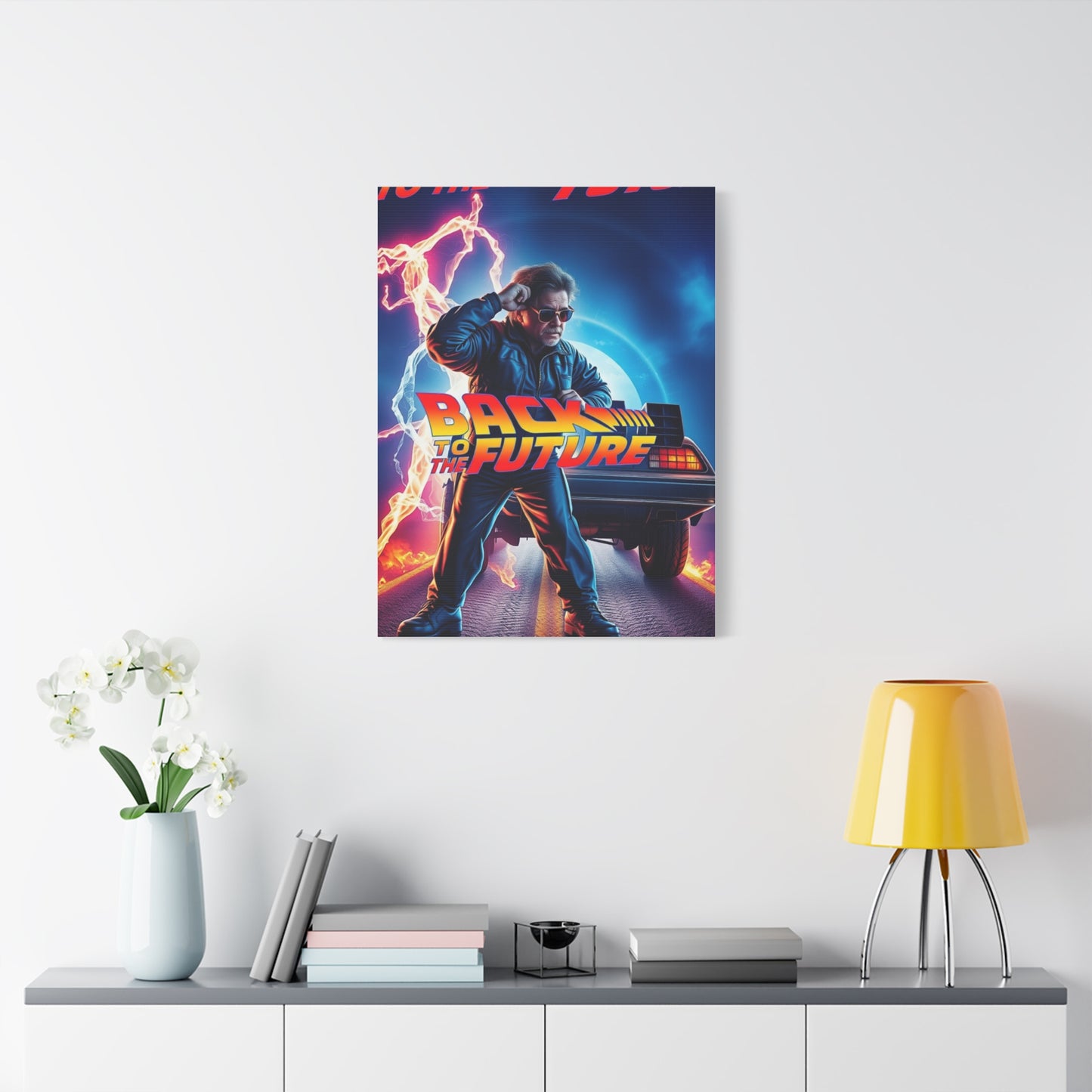Back to the Future Art Refined Canvas Wall Art & Canvas Print