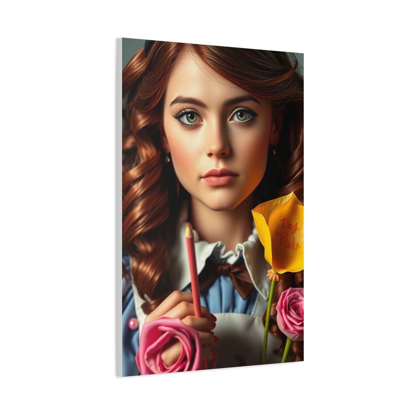 Alice In Wonderland Characters Art Supreme Canvas Gallery Wall Art & Canvas Print