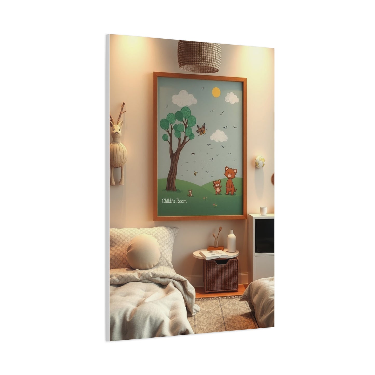 Whimsical Childhood Wall Art Wall Art & Canvas Print