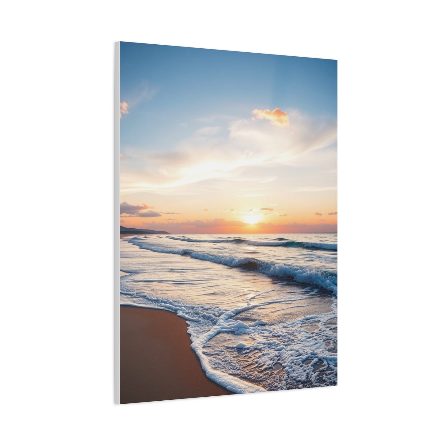 Beach Sunrise and Sunset Art Supreme Gallery Wall Art & Canvas Print