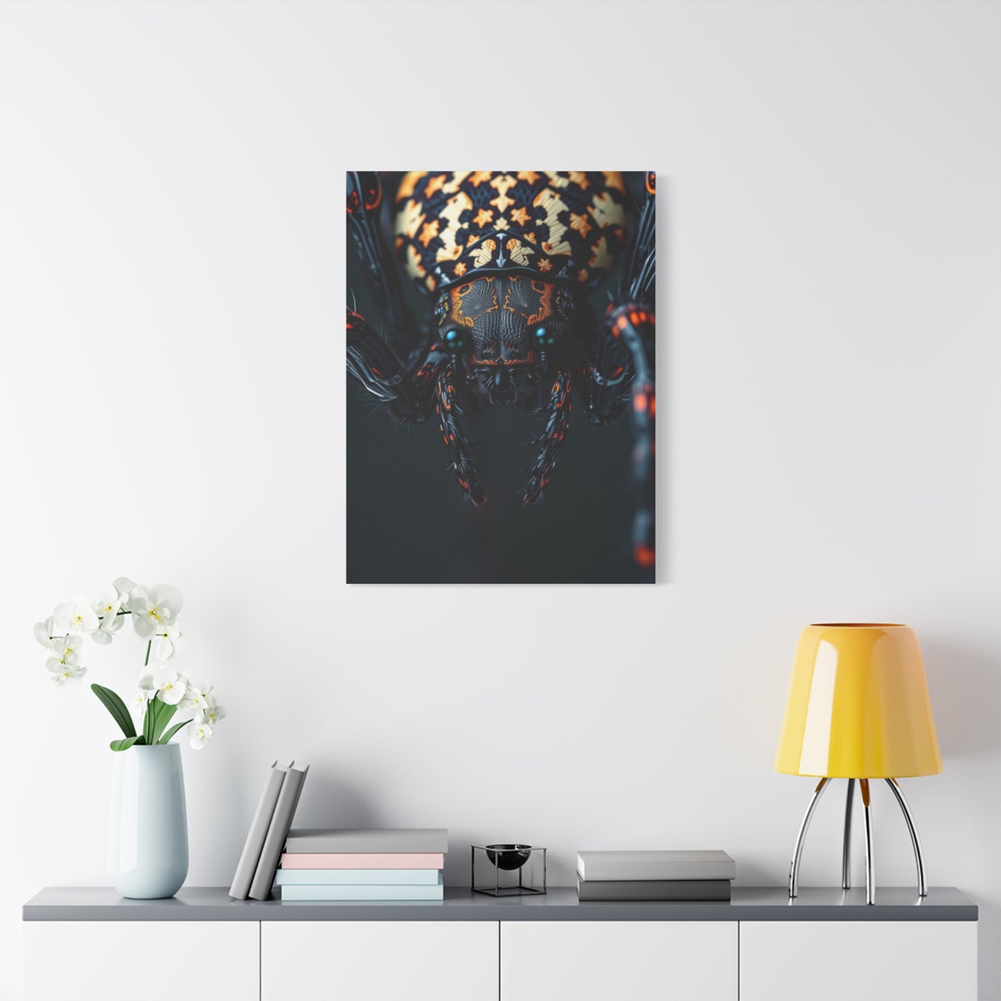 Nocturnal Threads Tableau Wall Art & Canvas Print