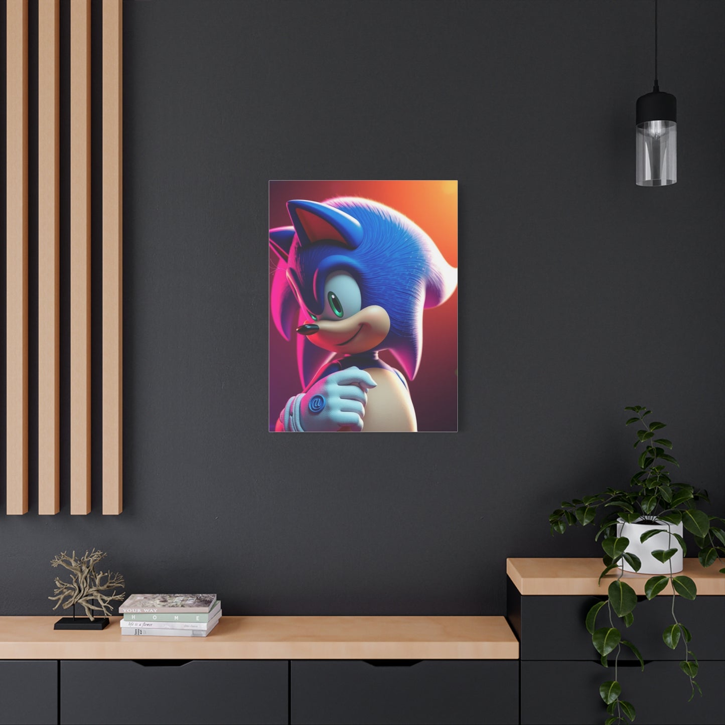 Sonic the Hedgehog Art Refined Canvas Wall Art & Canvas Print