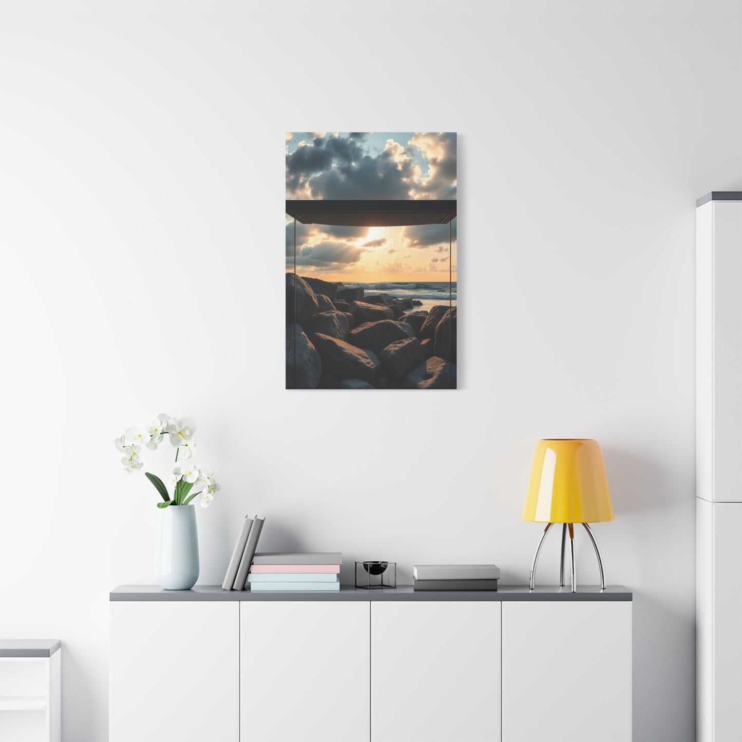 Coastal Panorama Elegance Wall Art & Canvas Print