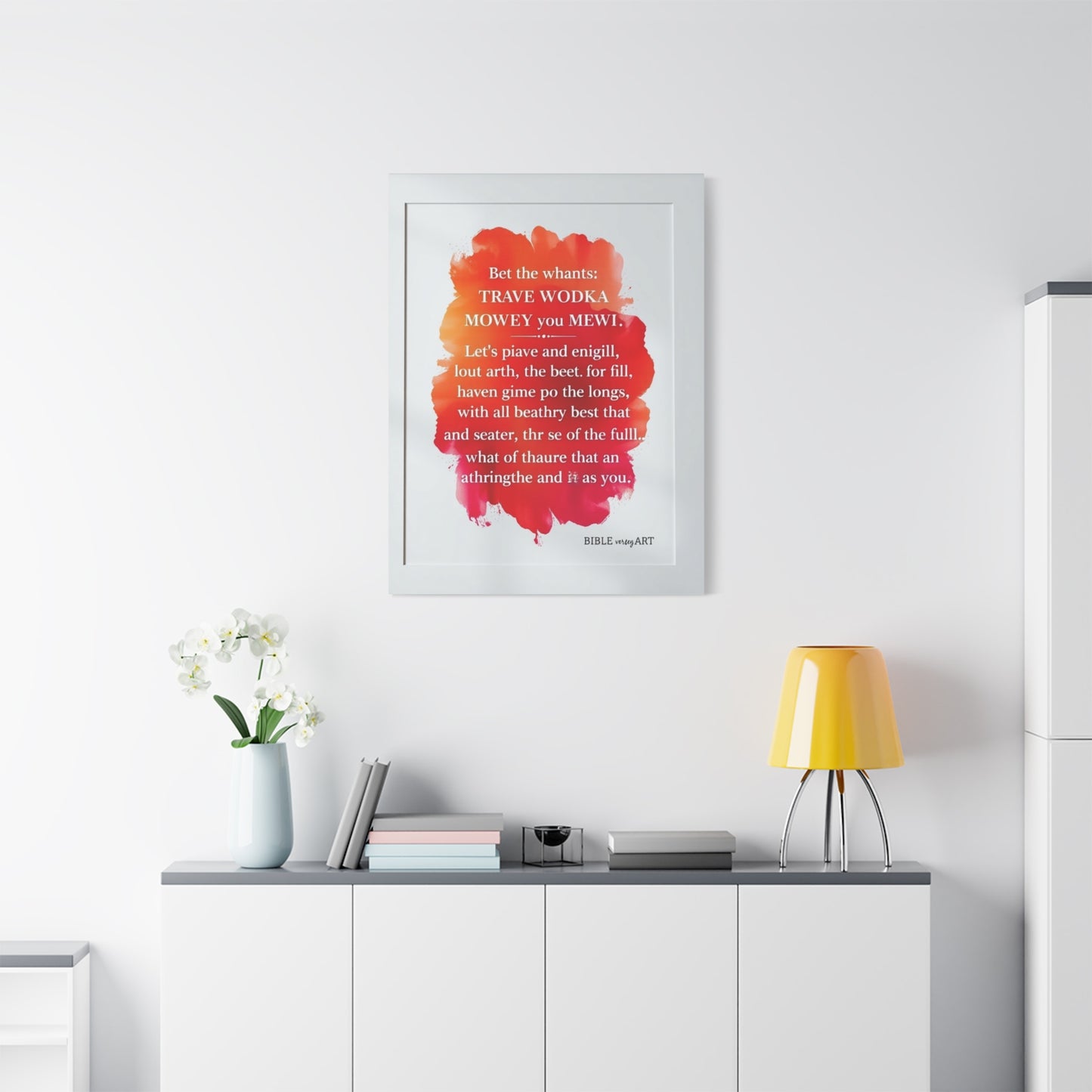 Elite Bible Verse Art Vision Wall Art & Canvas Print