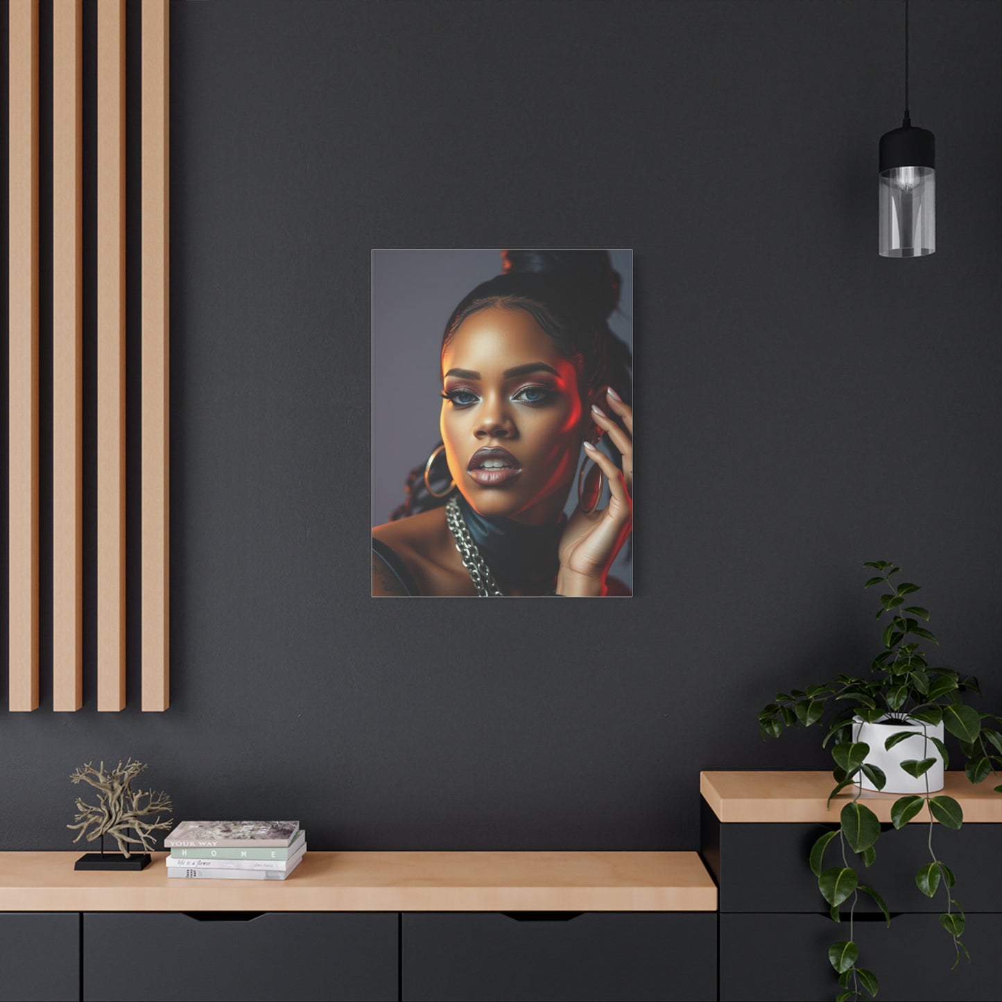 Rihannas Serene Majesty Art Wall Art & Canvas Print