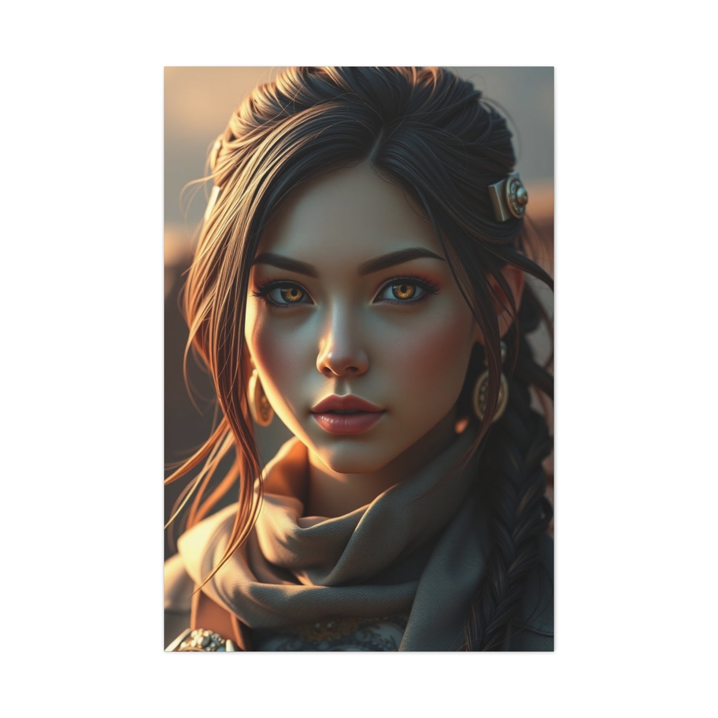 Exquisite Pixel Reverence Wall Art & Canvas Print