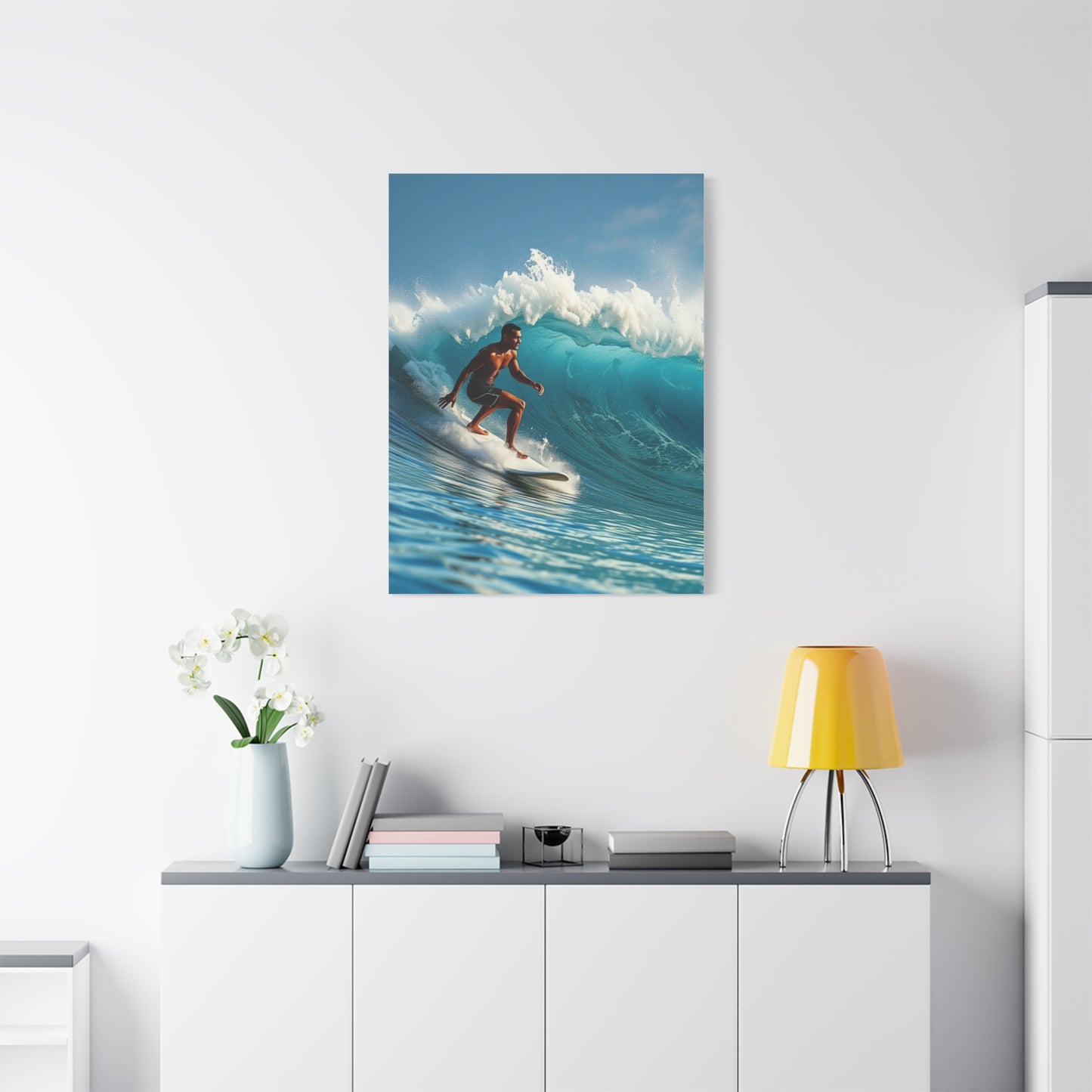 Ethereal Breaker Canvas Wall Art & Canvas Print