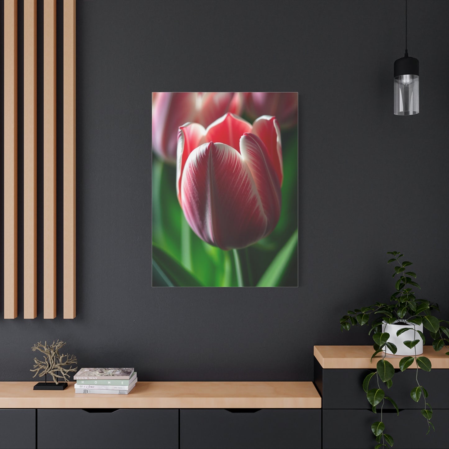 Supreme Tulip Flower Art Collection Wall Art & Canvas Print