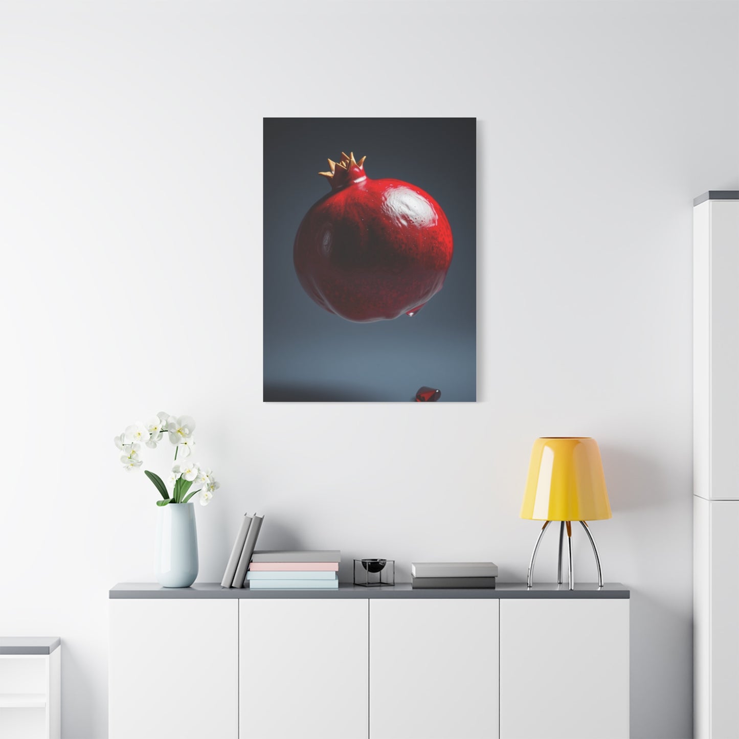 Crimson Twilight Elegance Wall Art & Canvas Print
