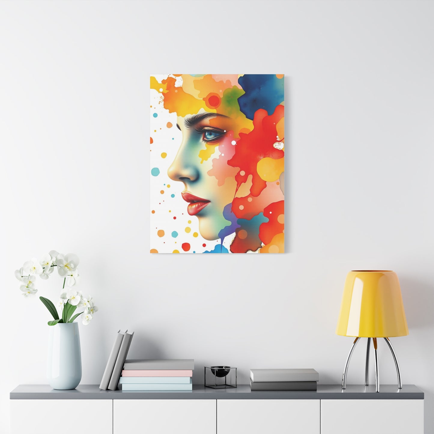 Supreme Watercolor Art Collection Wall Art & Canvas Print