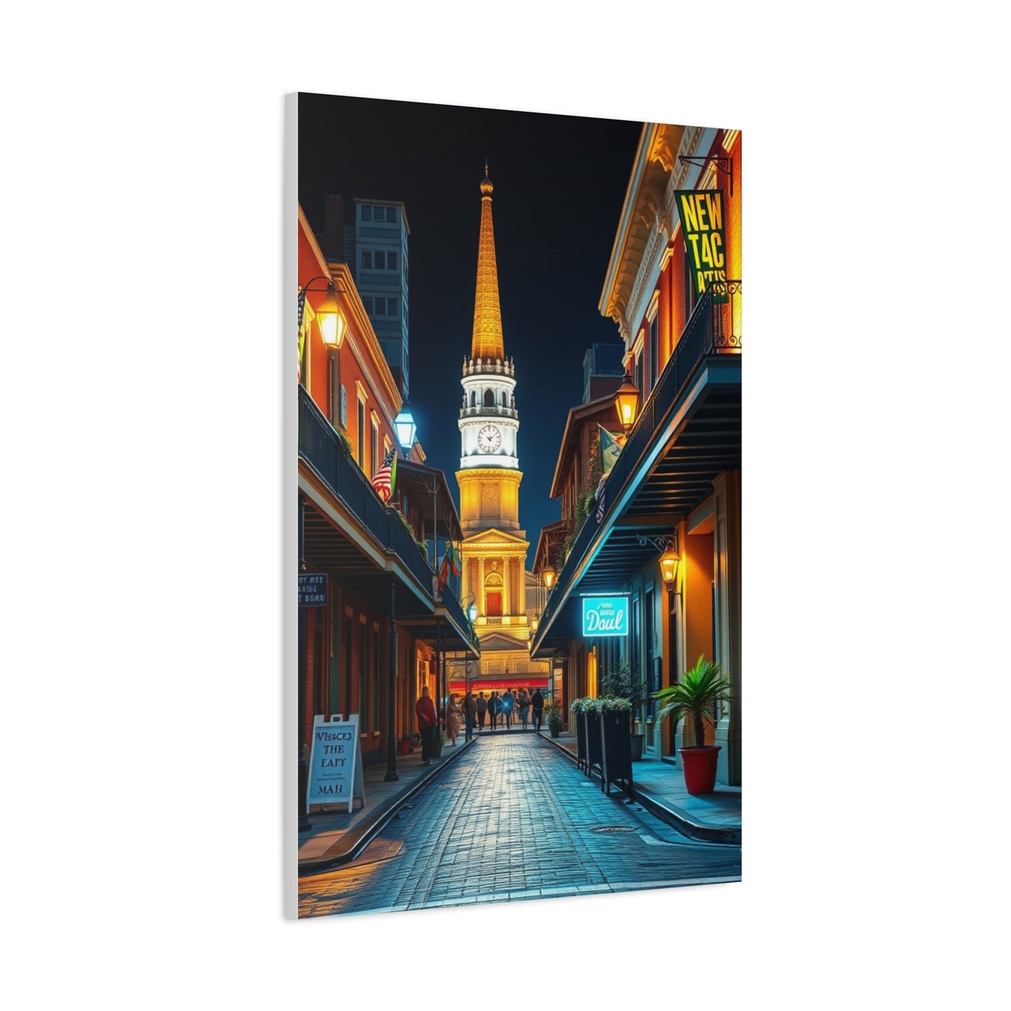 Crescent City Elegance Canvas