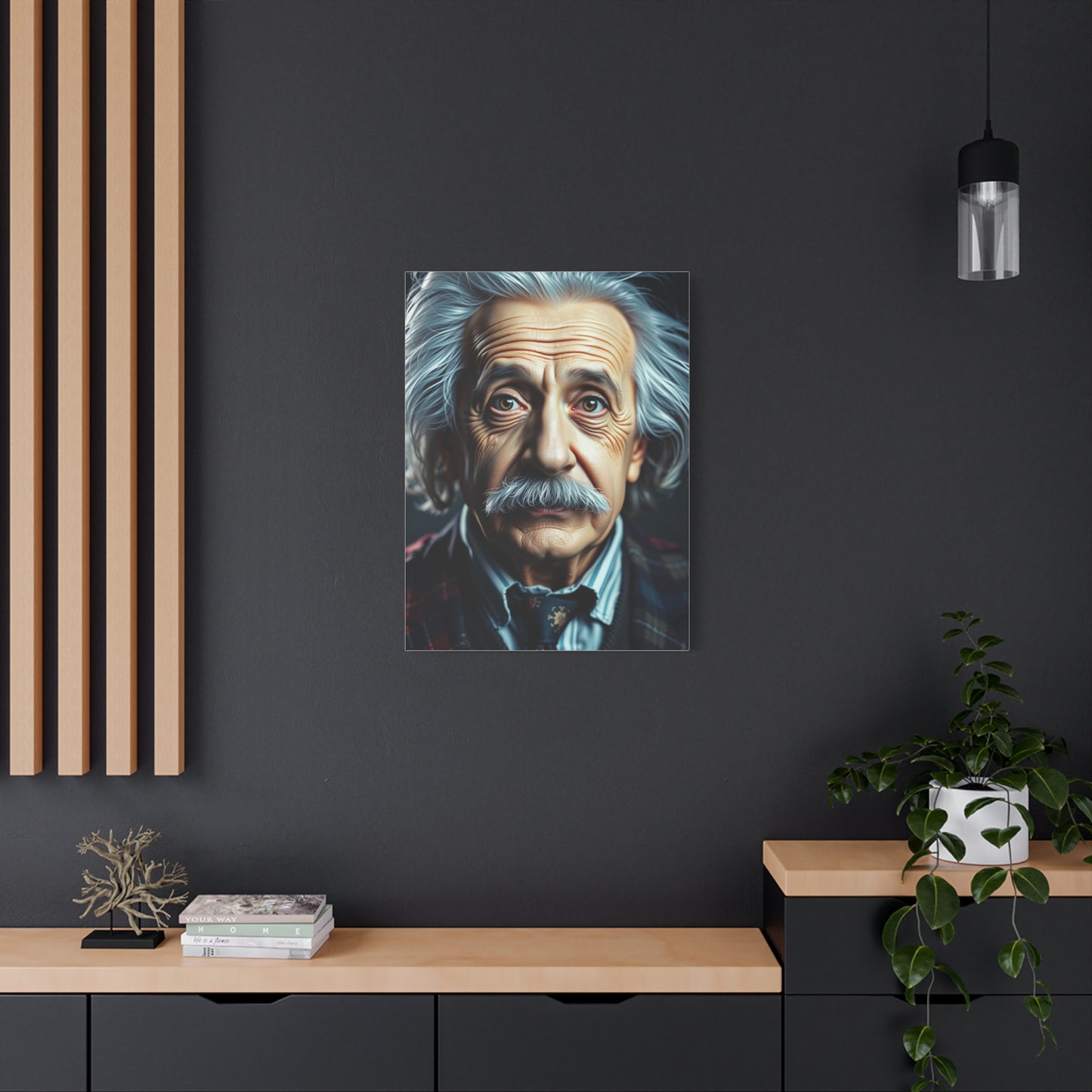 Albert Einstein Art Luxury Canvas Wall Art & Canvas Print