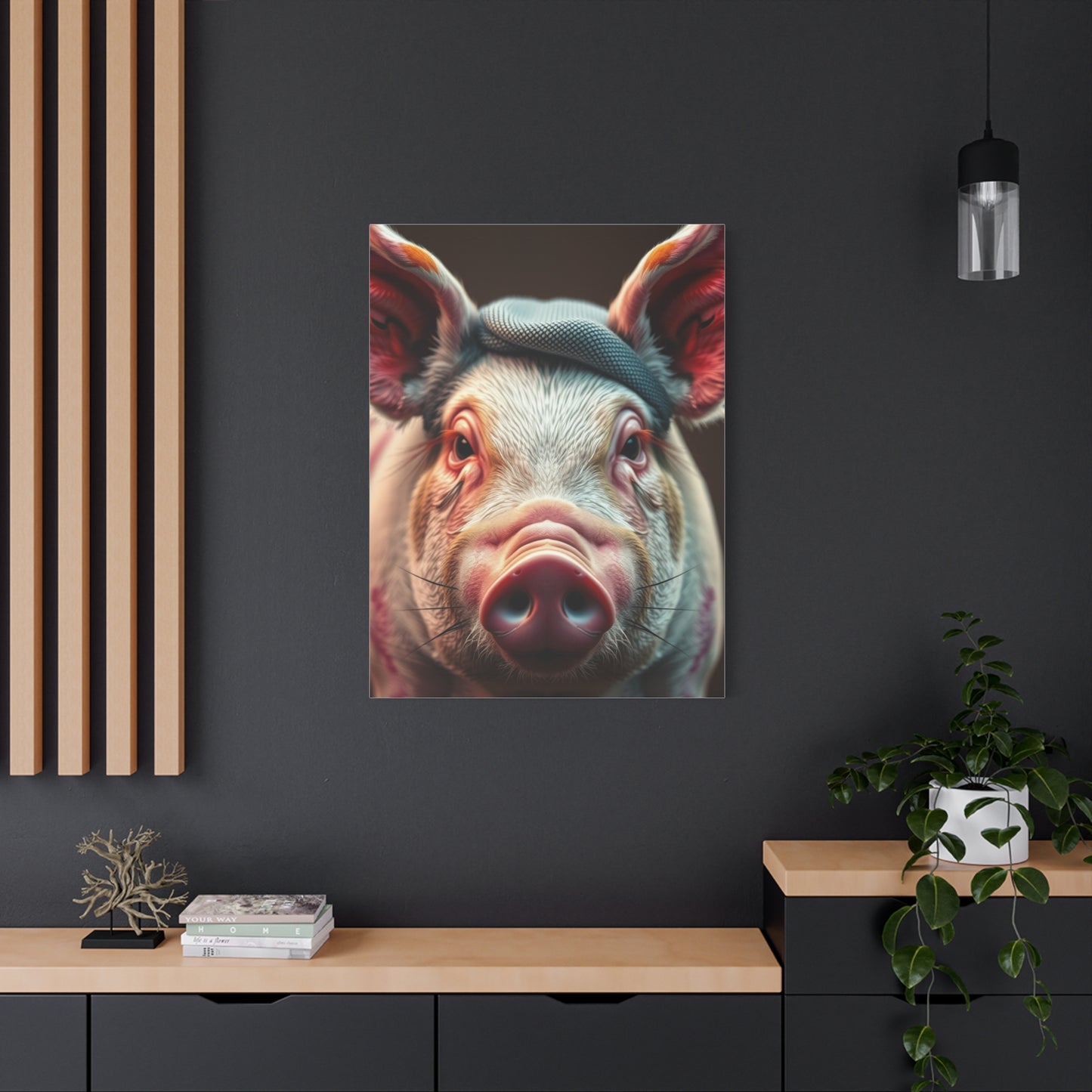 Elite Pig Art Vision Wall Art & Canvas Print