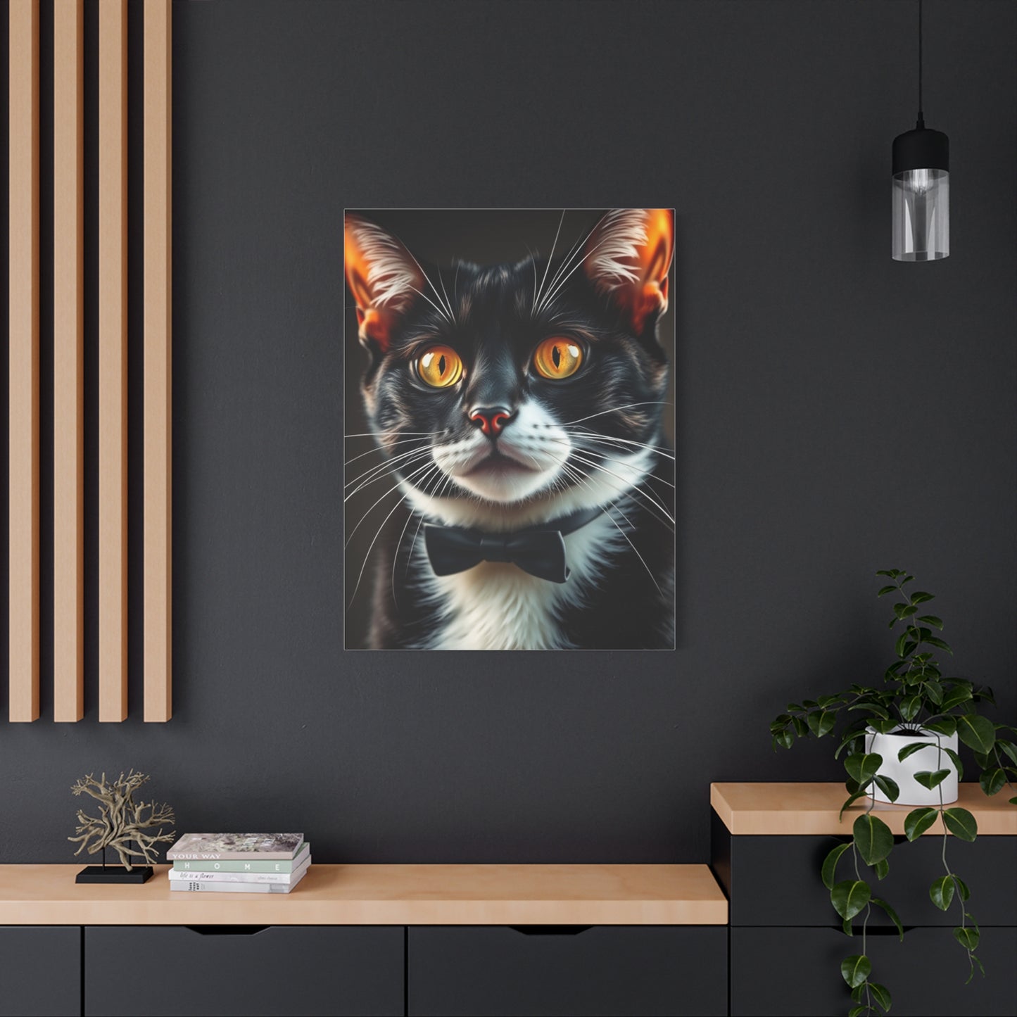 Collection Tuxedo Cat Art Art Wall Art & Canvas Print