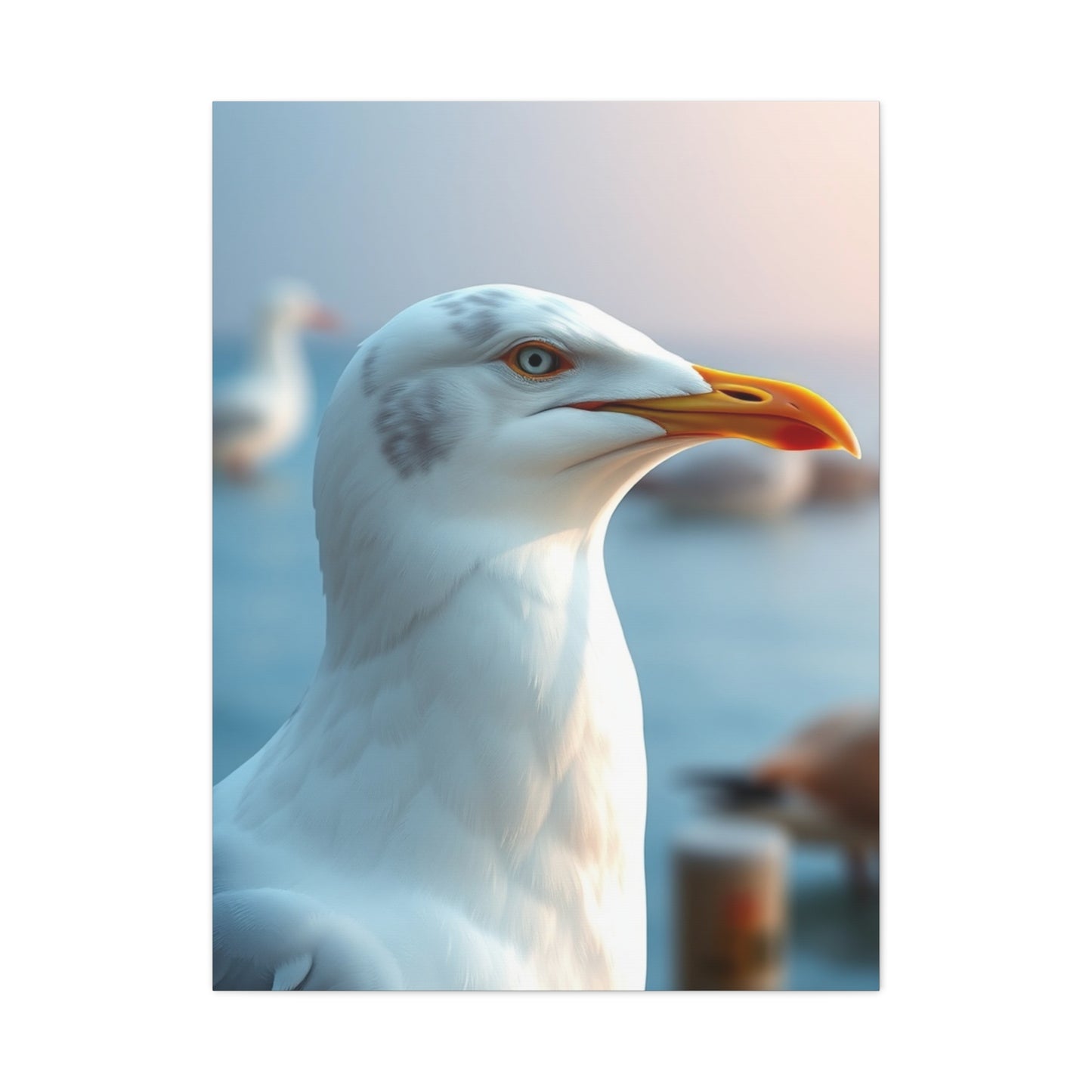 Vision Sea Gull Art Art Wall Art & Canvas Print