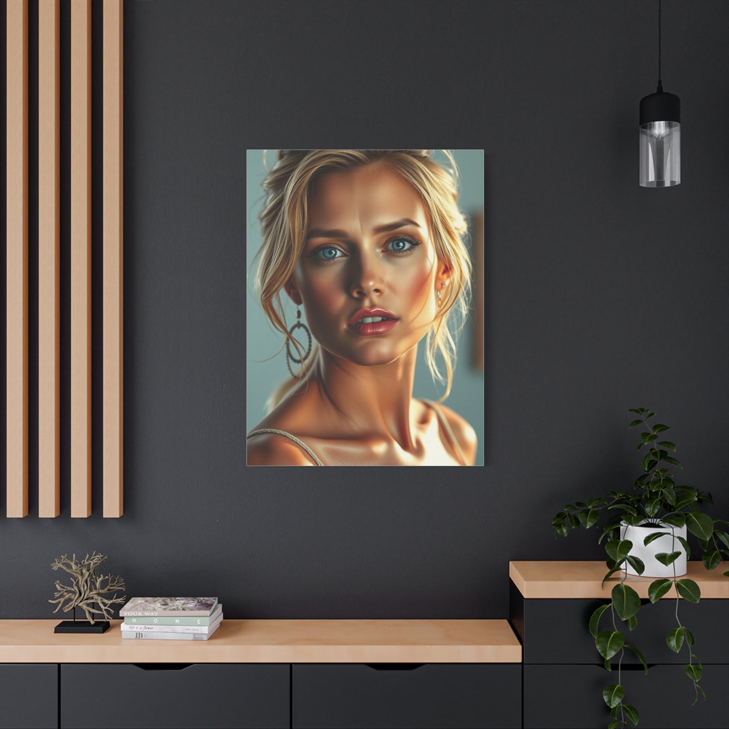 Timeless Moss Elegance Wall Art & Canvas Print