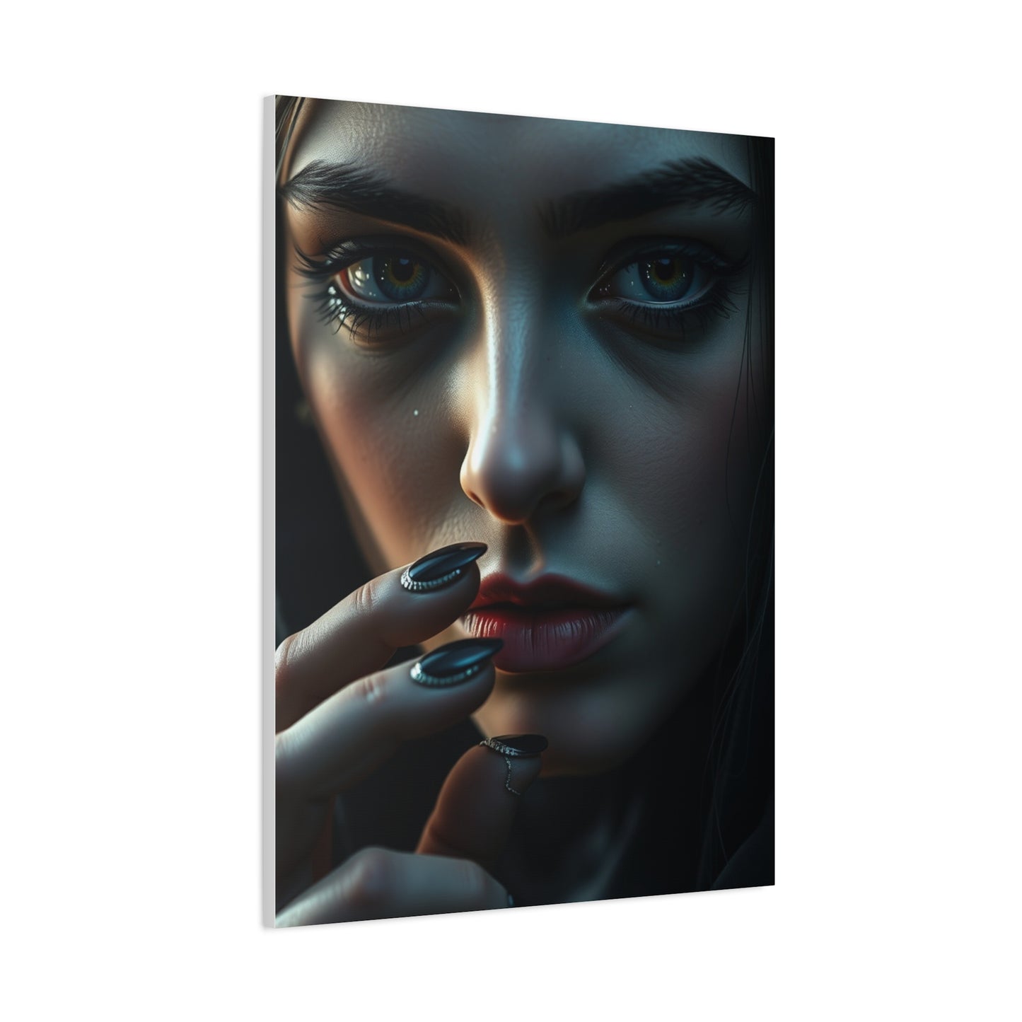 Ebon Veil Canvas Wall Art & Canvas Print