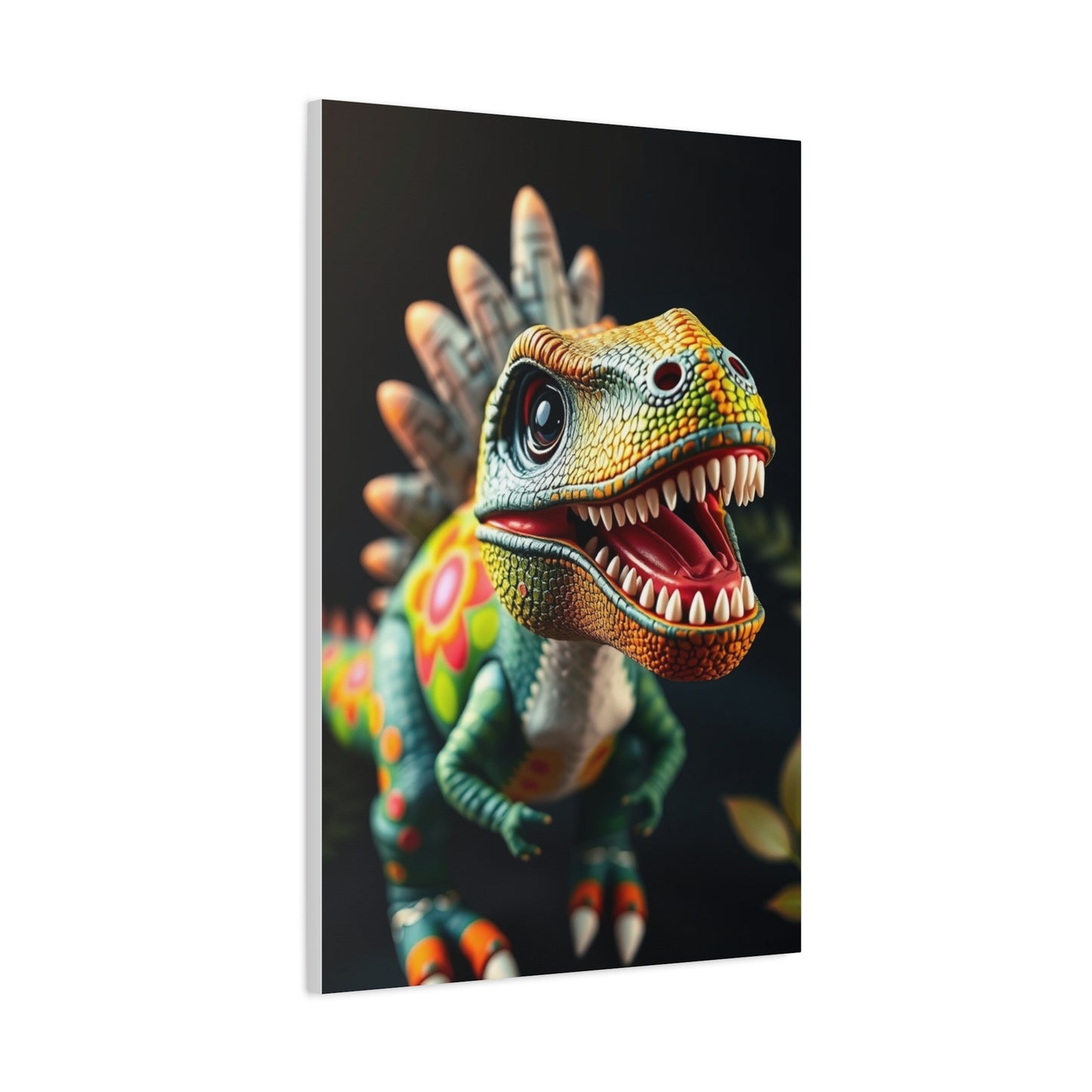 Kid’s Dinosaur Art Refined Canvas Wall Art & Canvas Print