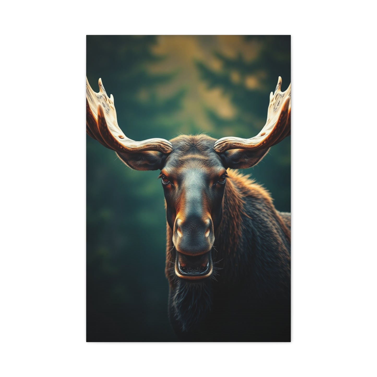 Vision Moose Art Art Wall Art & Canvas Print