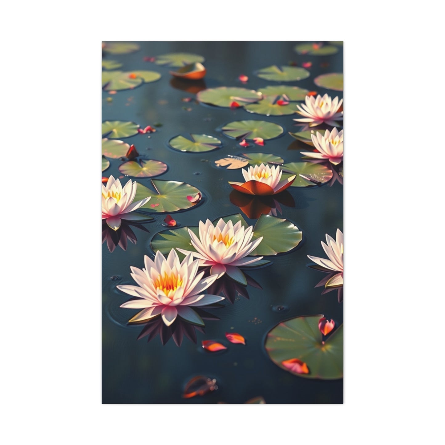 Supreme Claude Monet Water Lilies Art Collection Wall Art & Canvas Print