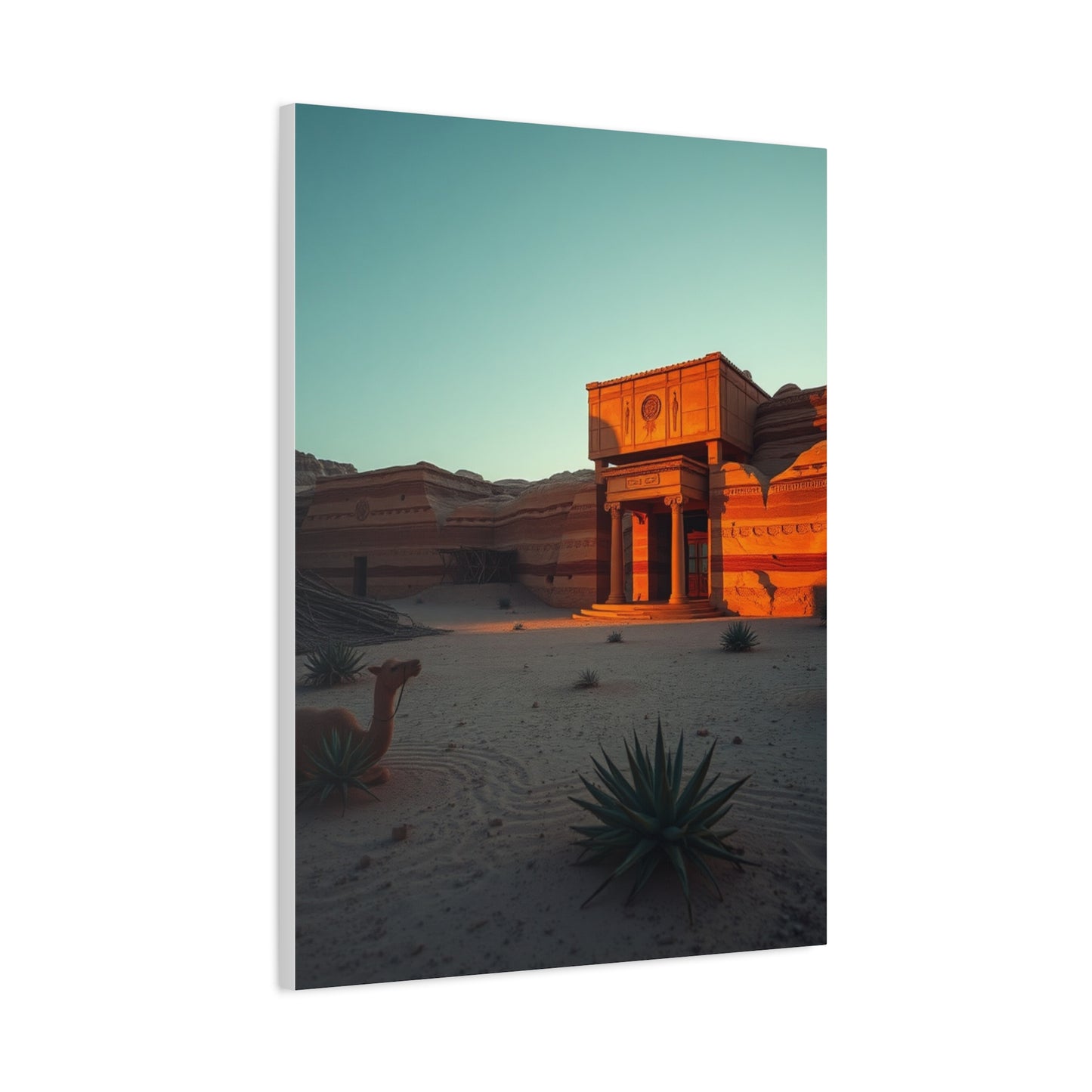 Dune Symphony Canvas Wall Art & Canvas Print