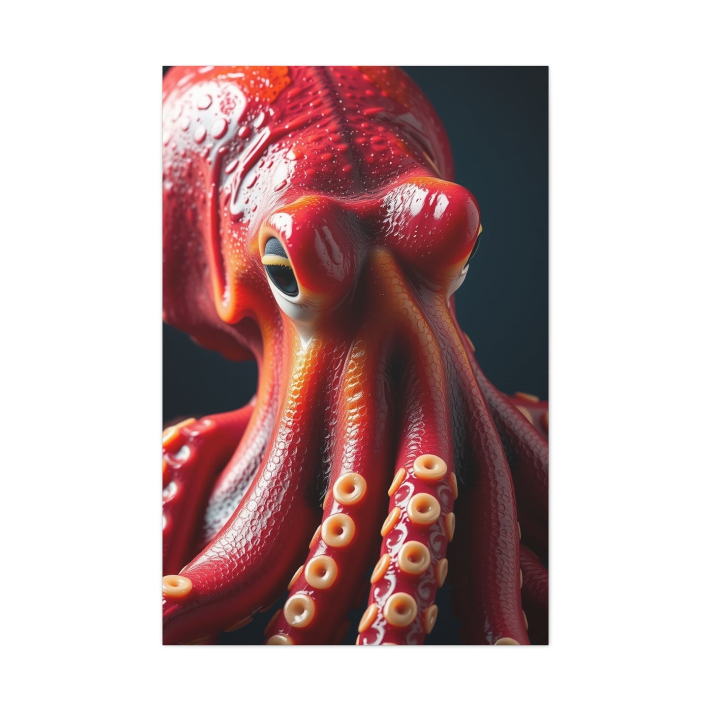 Cephalopod Elegance Canvas