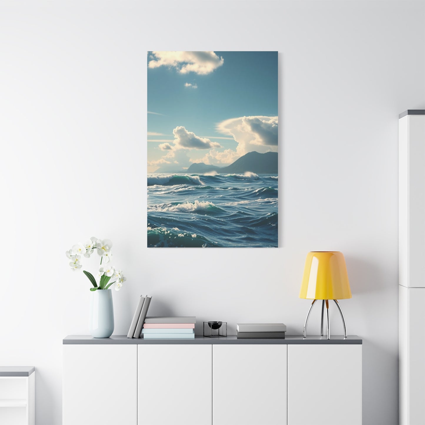 Opulent Seaside Panorama Wall Art & Canvas Print
