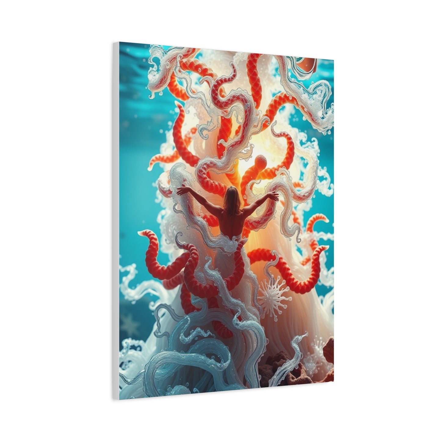 Celestial Waves Masterpiece Wall Art & Canvas Print