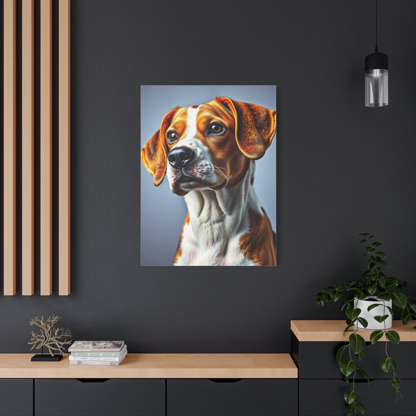 Masterpiece Beagle Art Vision Wall Art & Canvas Print