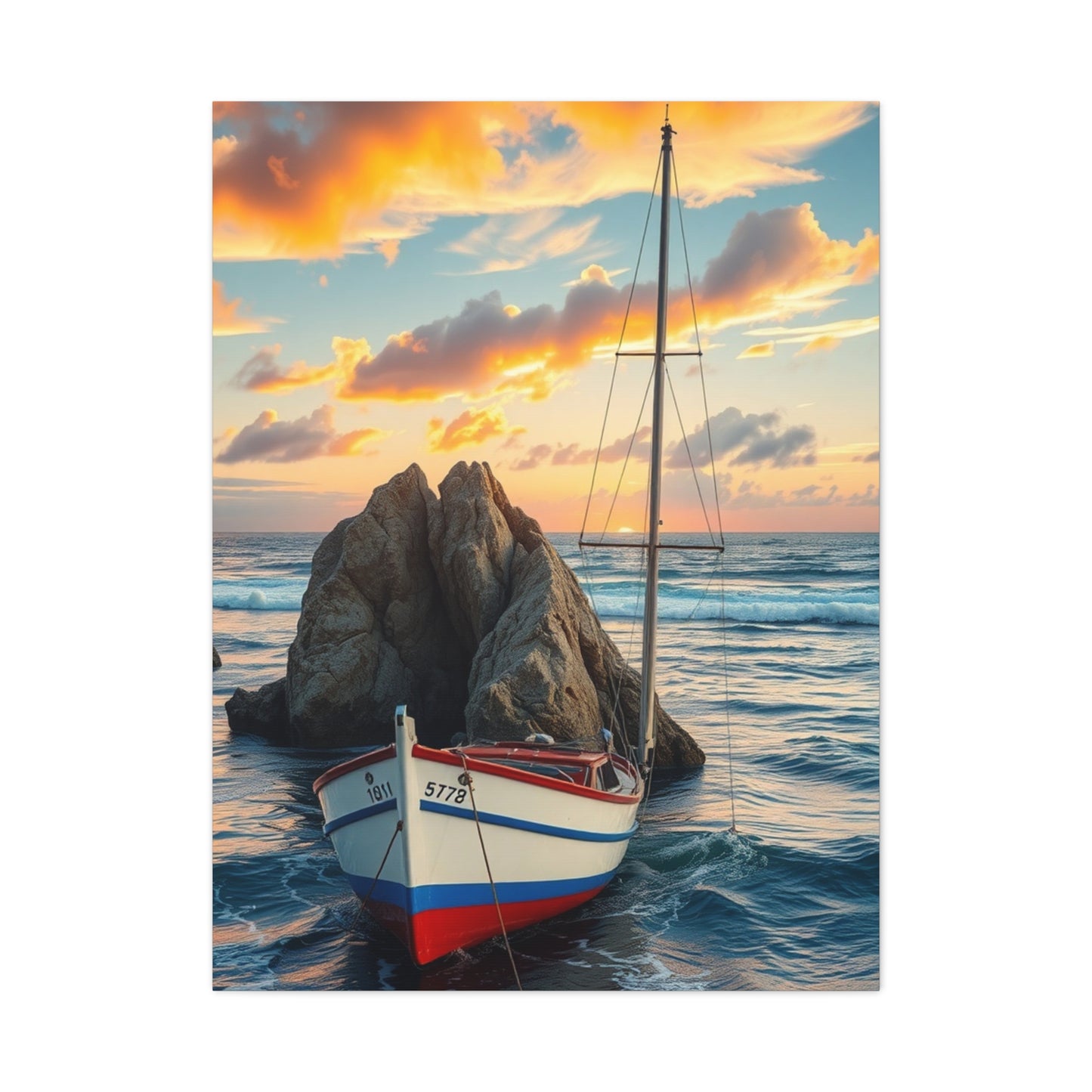 Oceans Whisper Elegance Wall Art & Canvas Print