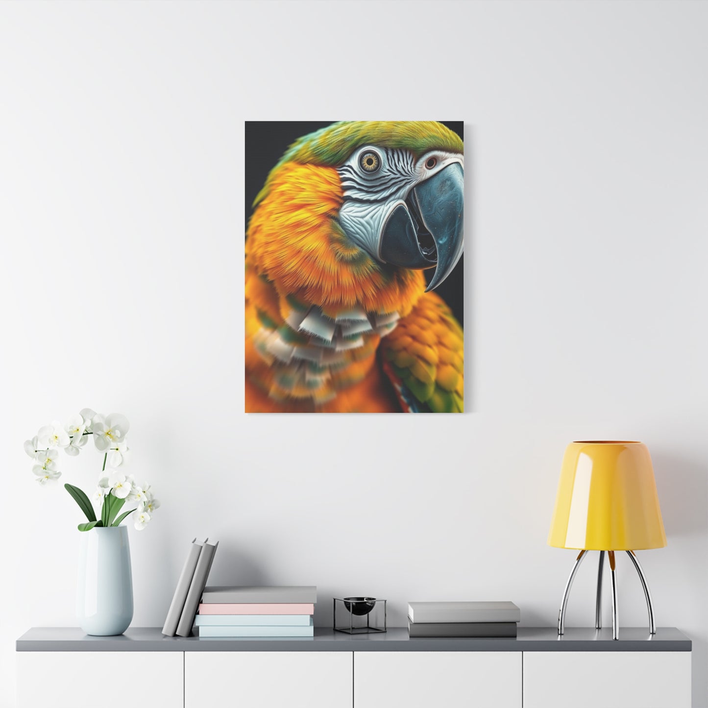 Vision Parrot Art Art Wall Art & Canvas Print