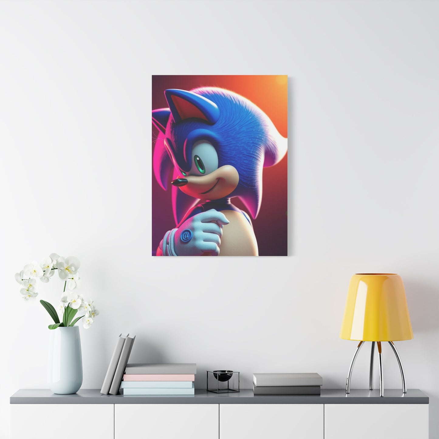 Sonic the Hedgehog Art Refined Canvas Wall Art & Canvas Print