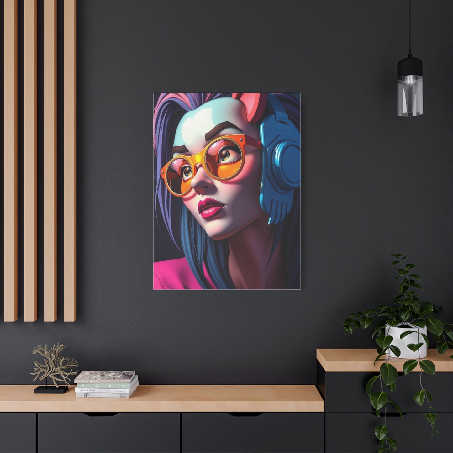Majestic Pop Narrative Wall Art & Canvas Print