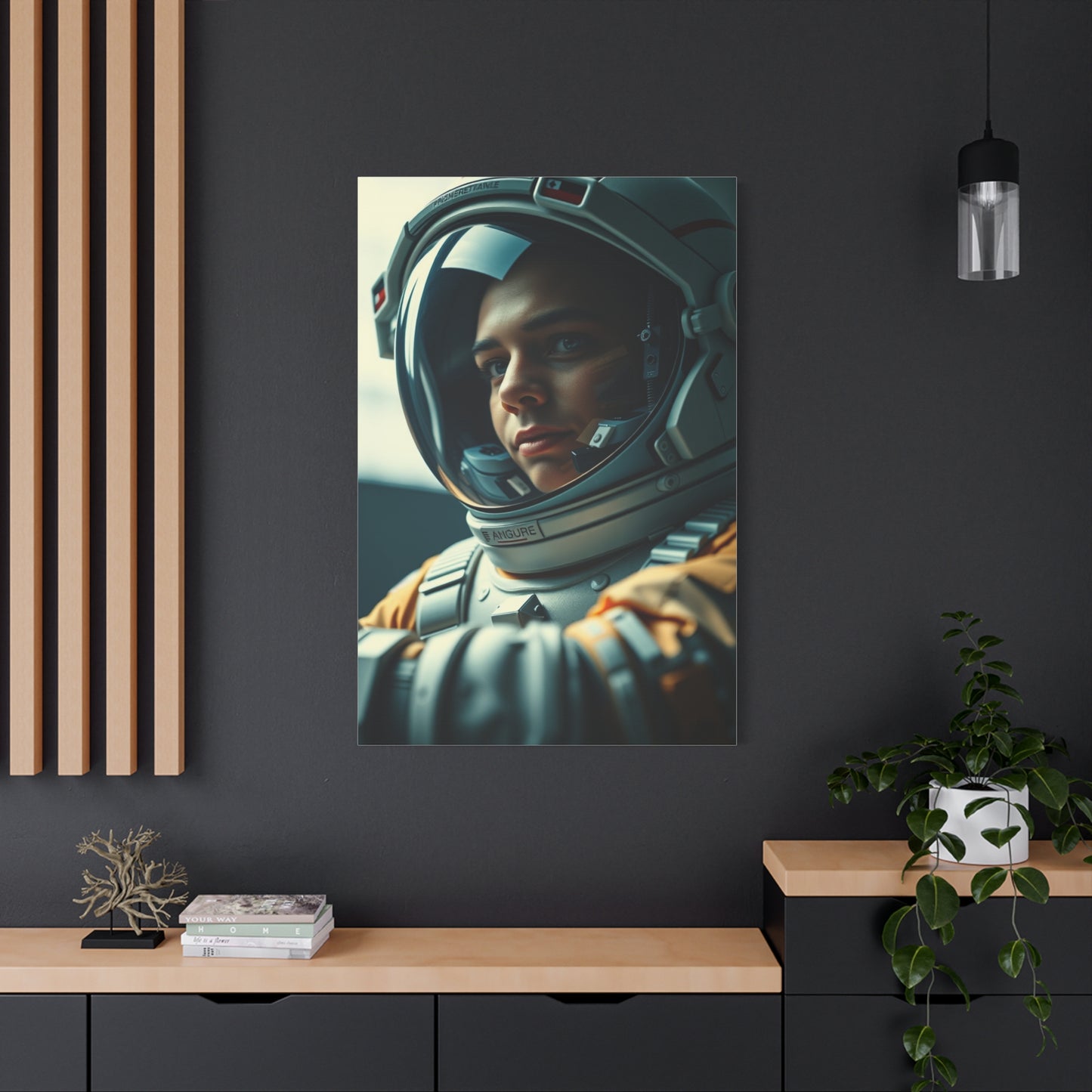 Lunar Explorer Illumination Wall Art & Canvas Print
