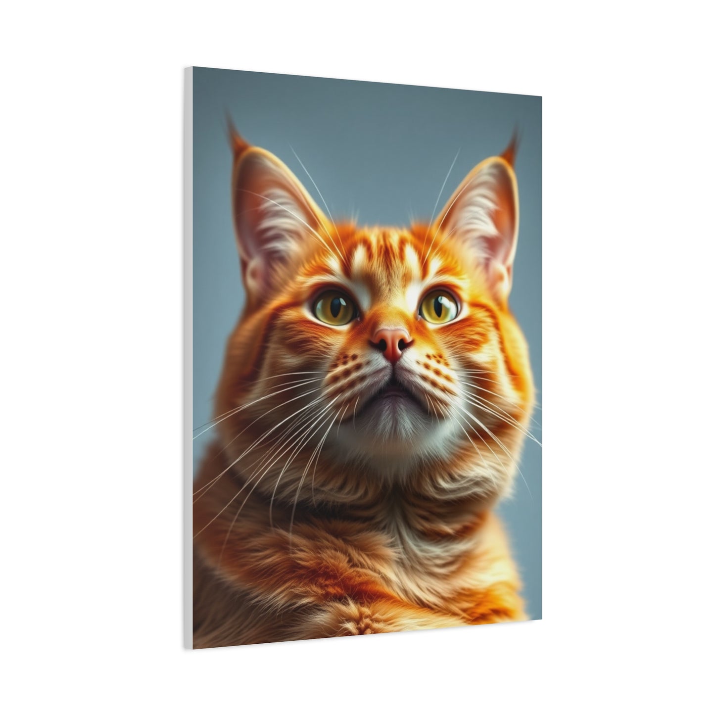 Orange Cat Art Luxury Canvas Wall Art & Canvas Print