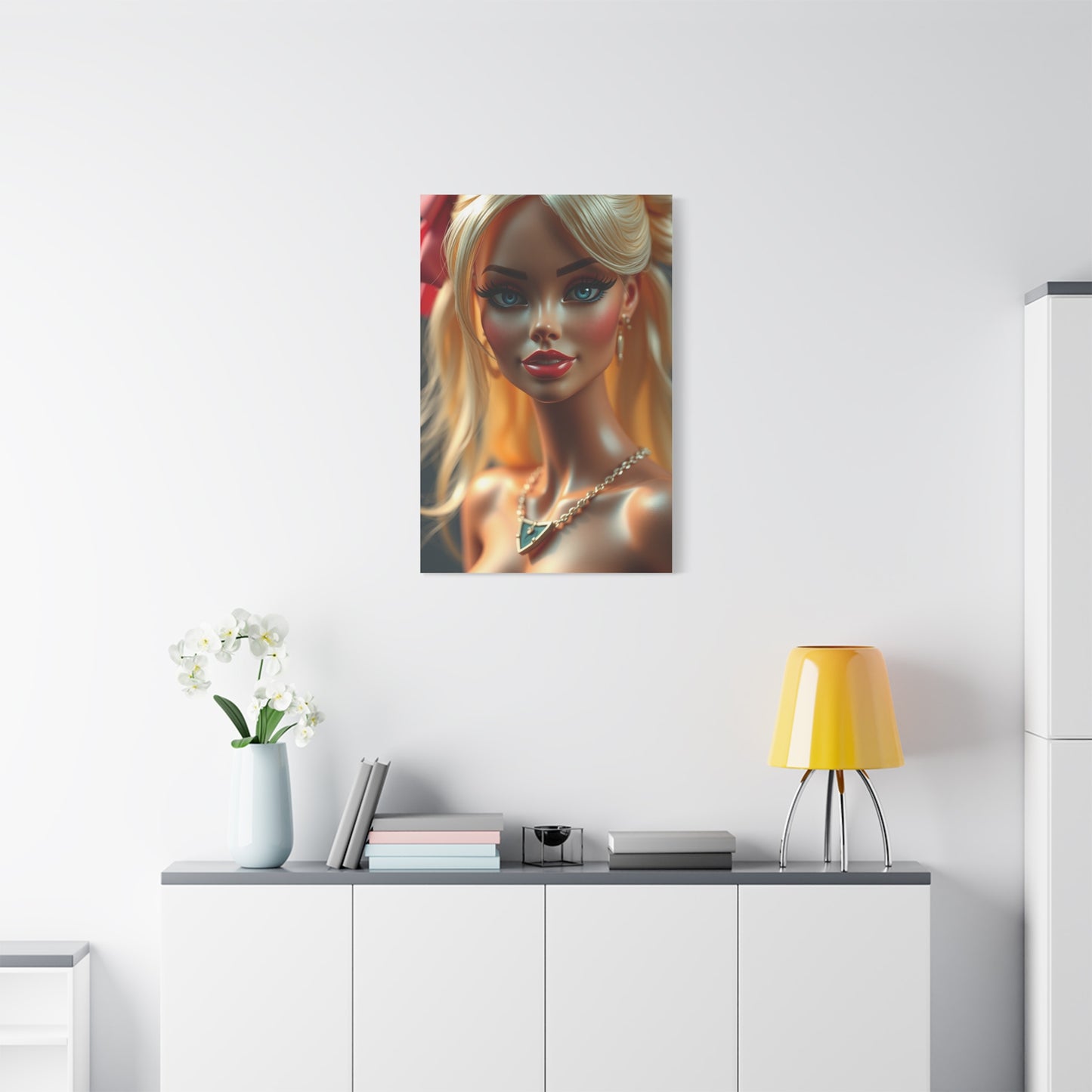 Vision Barbiecore Art Art Wall Art & Canvas Print