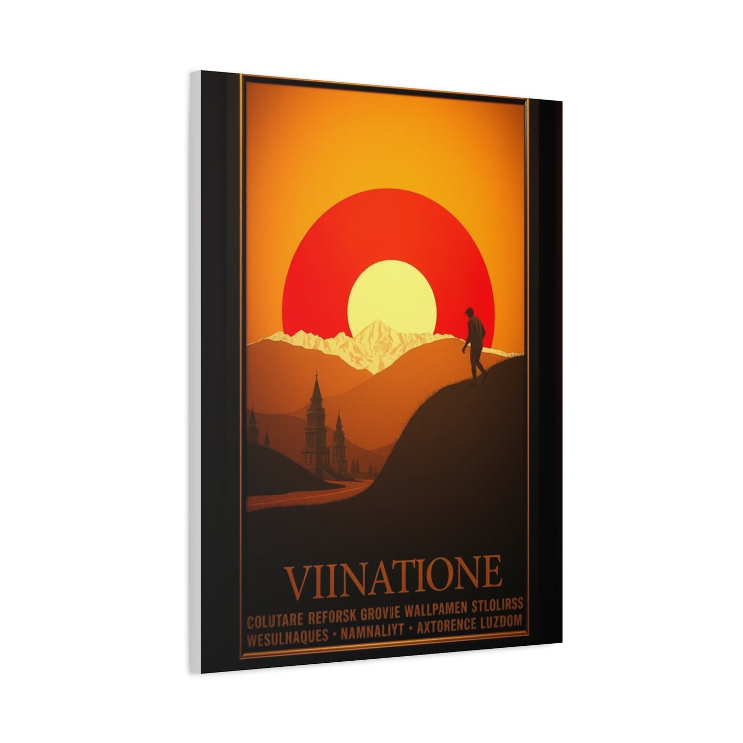 Vision Vintage Movie Posters Art Art Wall Art & Canvas Print