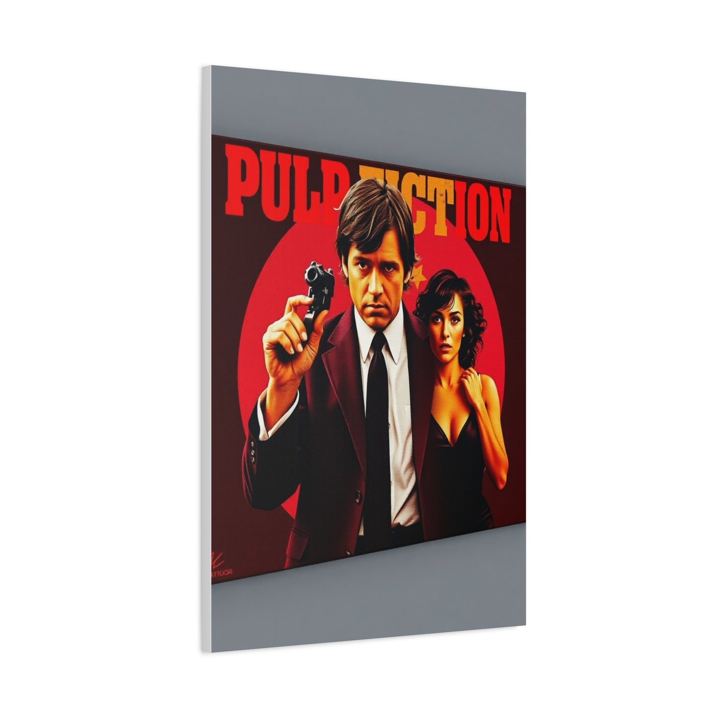Masterpiece Pulp Fiction Canvas Art Vision Wall Art & Canvas Print