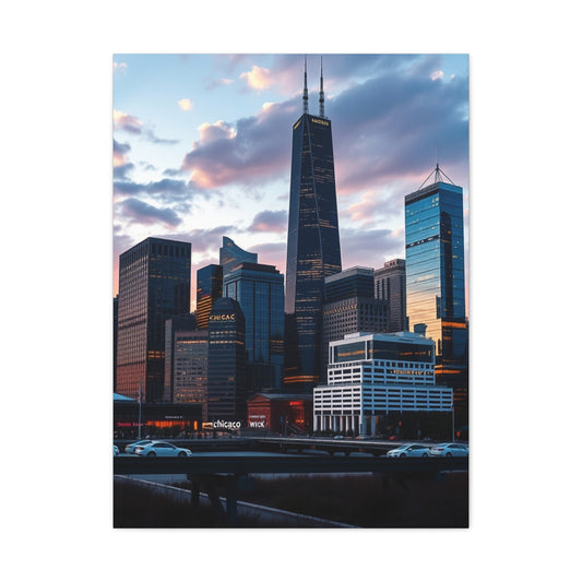 Chicago Skylines Art Supreme Gallery Wall Art & Canvas Print