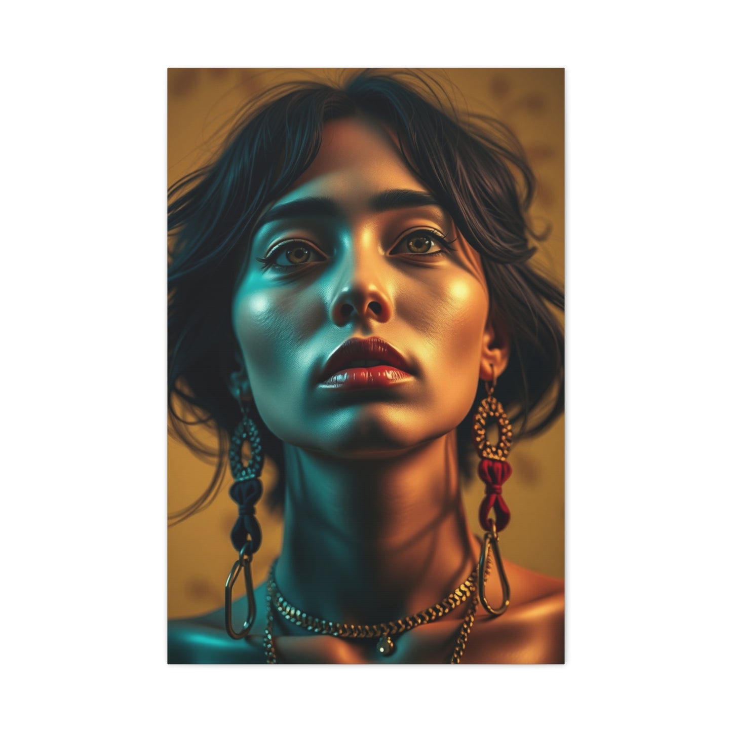 Resplendent Diva Artwork Wall Art & Canvas Print