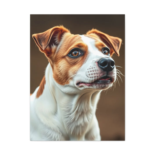 Masterpiece Jack Russell Terrier Art Vision Wall Art & Canvas Print