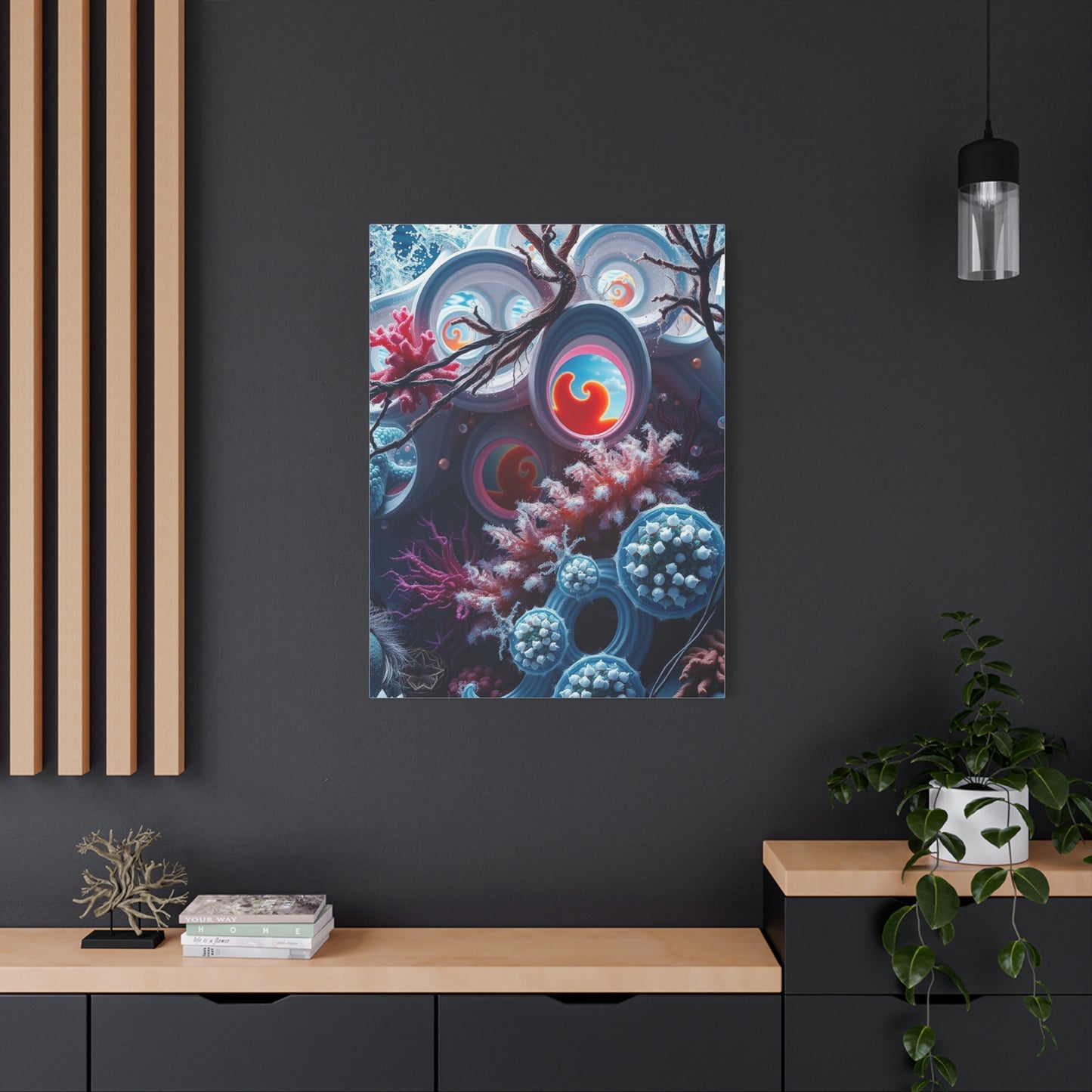 Luminous Lagoon Tableau Wall Art & Canvas Print