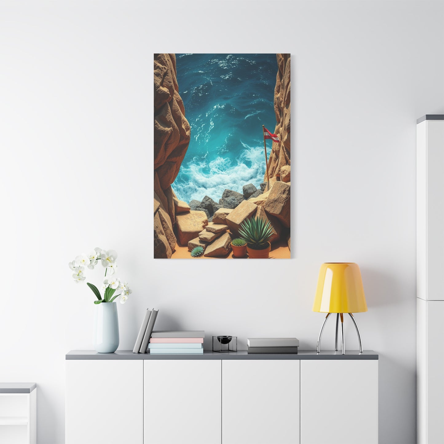 Modern Nautical Reverie Wall Art & Canvas Print