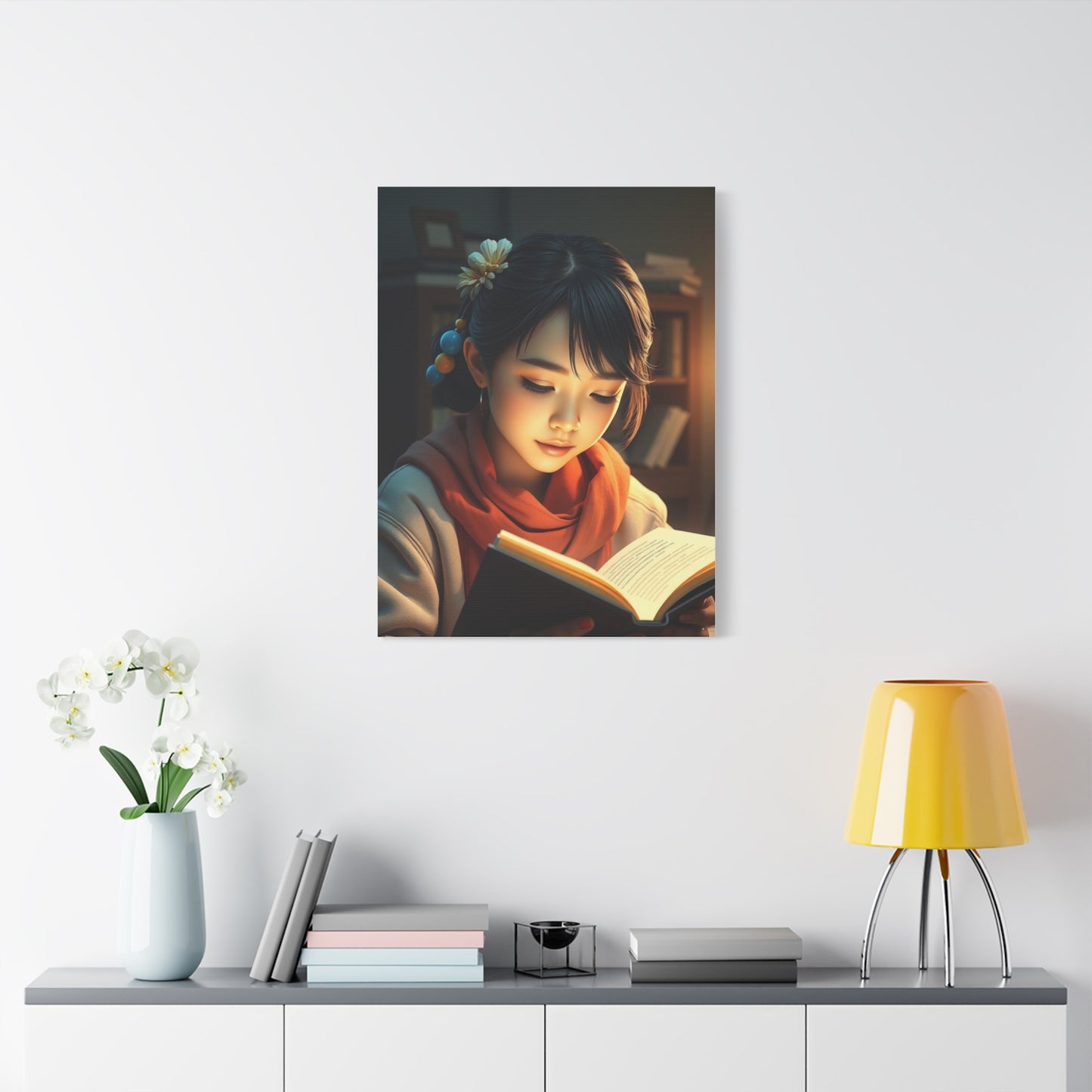 Reading Wall Art Luxury Canvas Wall Art & Canvas Print