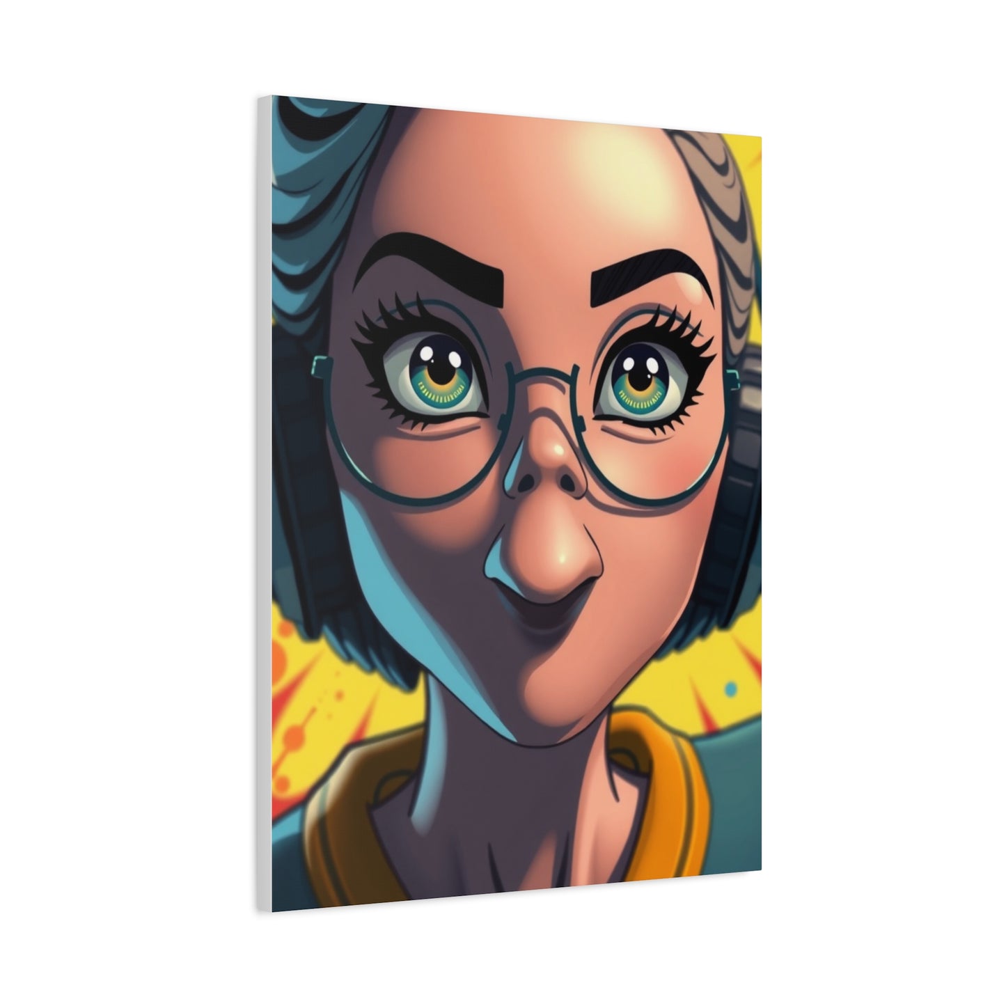 Stylish Vibrant Display Wall Art & Canvas Print