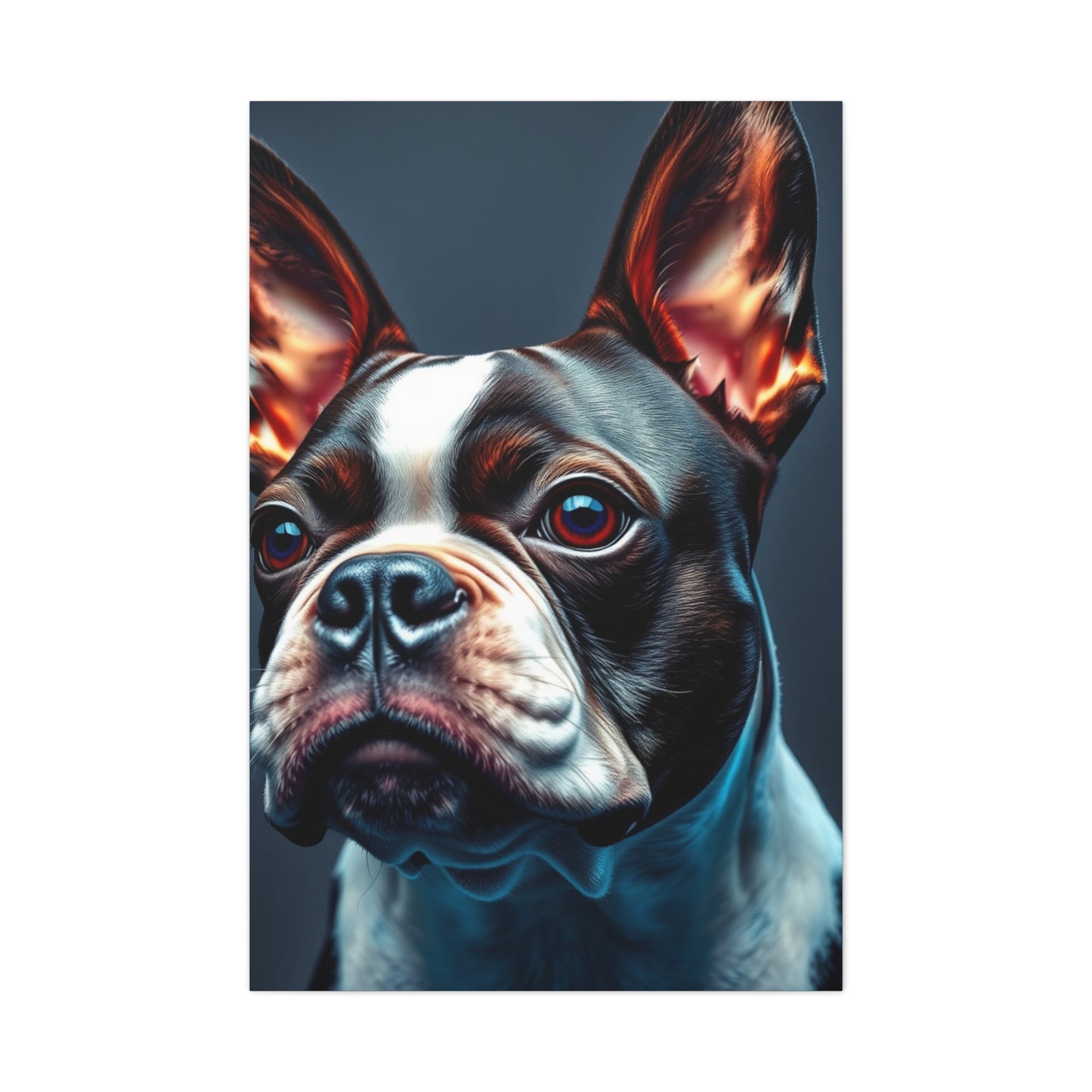 Supreme Boston Terrier Art Collection Wall Art & Canvas Print