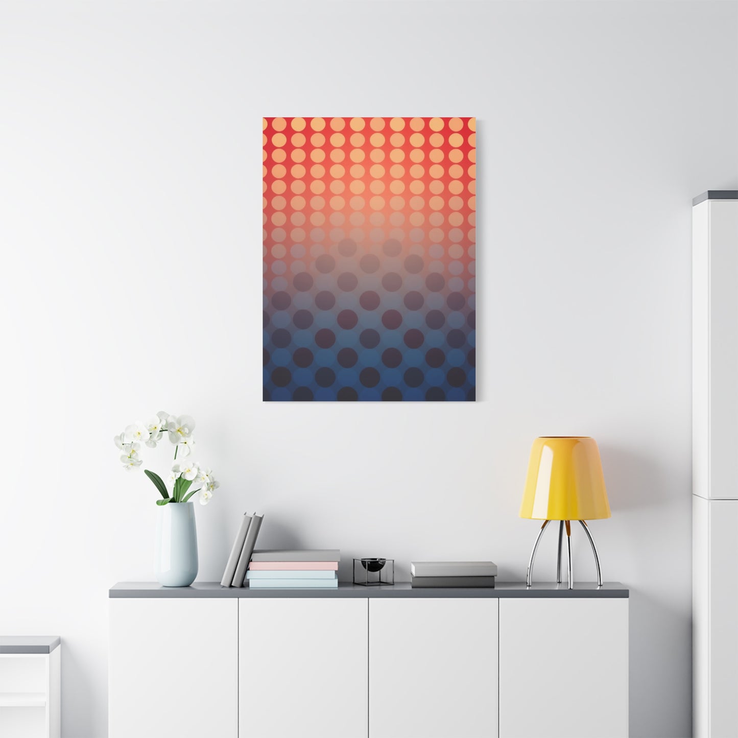Supreme Polka Dot Pattern Art Collection Wall Art & Canvas Print