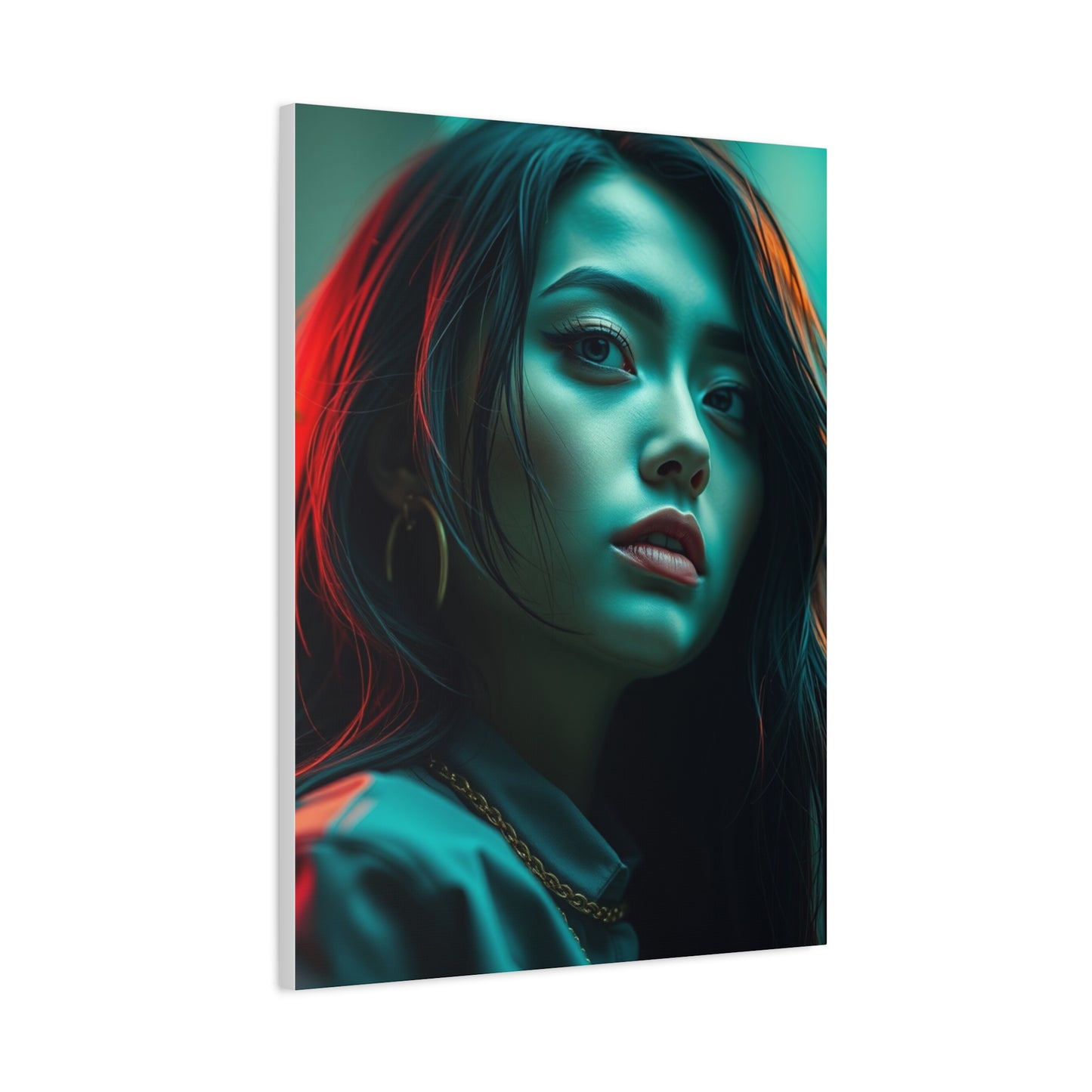 Emerald Serenity Artwork Wall Art & Canvas Print